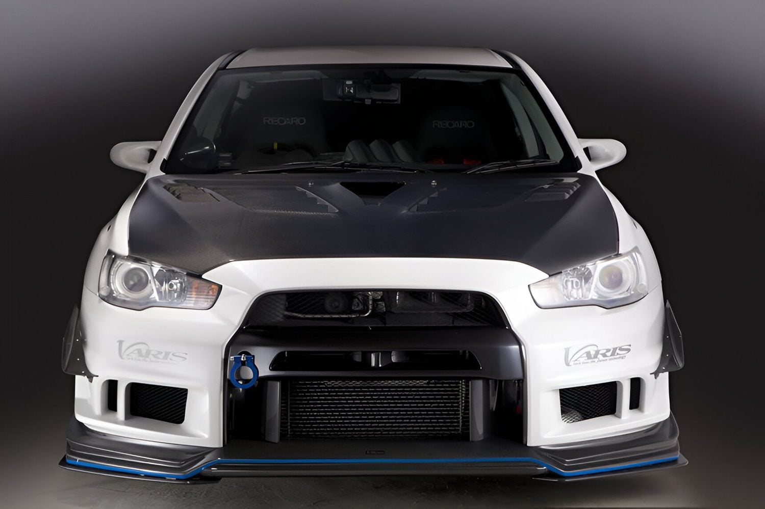 Varis Cooling Bonnet Hood Version 2 for CZ4A Mitsubishi Lancer 