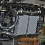HKS Front Mount Intercooler R Type for R35 Nissan GT-R [13001-AN014] Installed