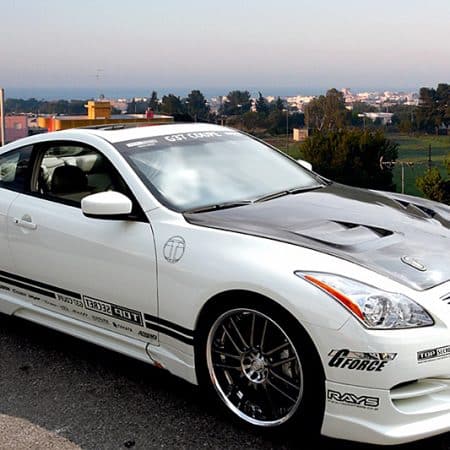 Top Secret G-Force Side Steps for V36 Infiniti G37 / Nissan Skyline 370GT