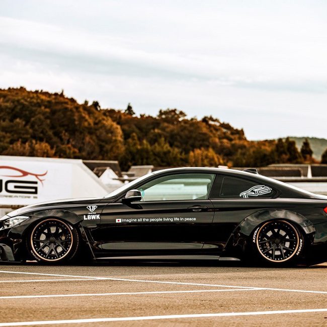 Liberty Walk LB-WORKS Widebody Kit for F32 BMW 4 Series - Bulletproof ...