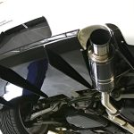APR Performance Carbon Rear Diffuser for CT9A Mitsubishi Lancer Evolution VIII / IX Installed