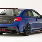 Varis Arising-II Rear Side Splitter Fin Set for VA Subaru