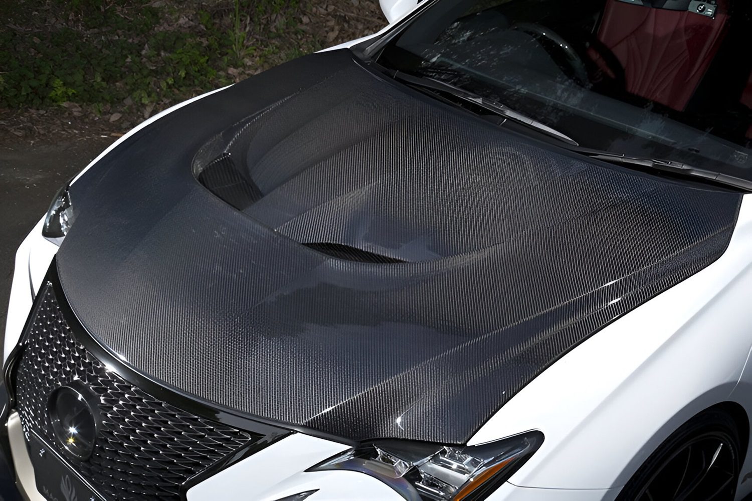 Varis Magnum Opus Cooling Hood for XC10 Lexus RC-F