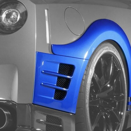 Top Secret Rear Over-Fenders for CBA / DBA-R35 Nissan GT-R