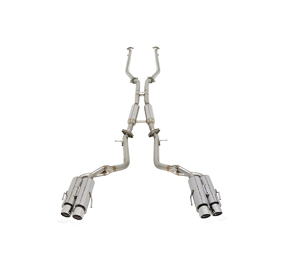 A'PEXi N1-X Catback Exhaust System for USC10 Lexus RC-F with Resonated Mid-Pipe & Stainless Tips