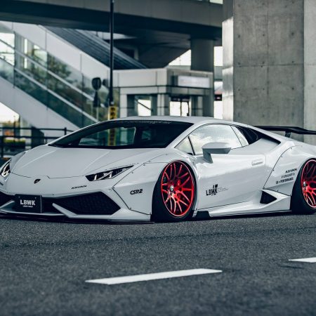 Liberty Walk LB-WORKS Wide Exchange Fenders for LP610-4 Lamborghini ...
