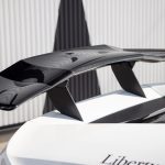 Liberty Walk LB-WORKS Ver.1 Rear Wing for LP610-4 Lamborghini Huracán Installed on White Huracan