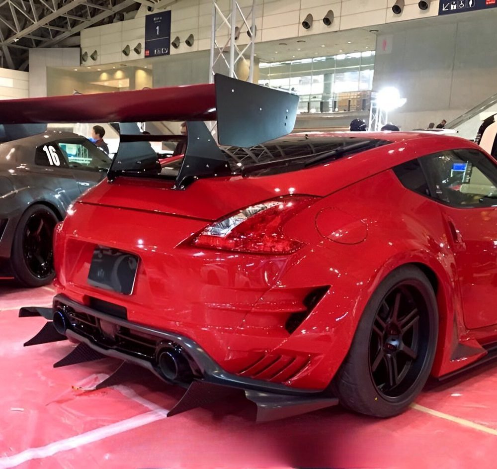 Varis Swan Neck GT-Wing for Z34 Nissan 370Z [VANI-305]