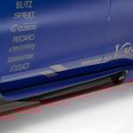 Varis Arising II Side Skirt and Side Air Shroud Set for VA Subaru WRX / STI
