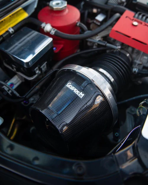 Gruppe M Carbon Fiber Ram Air Intake System for 1990-97 Honda