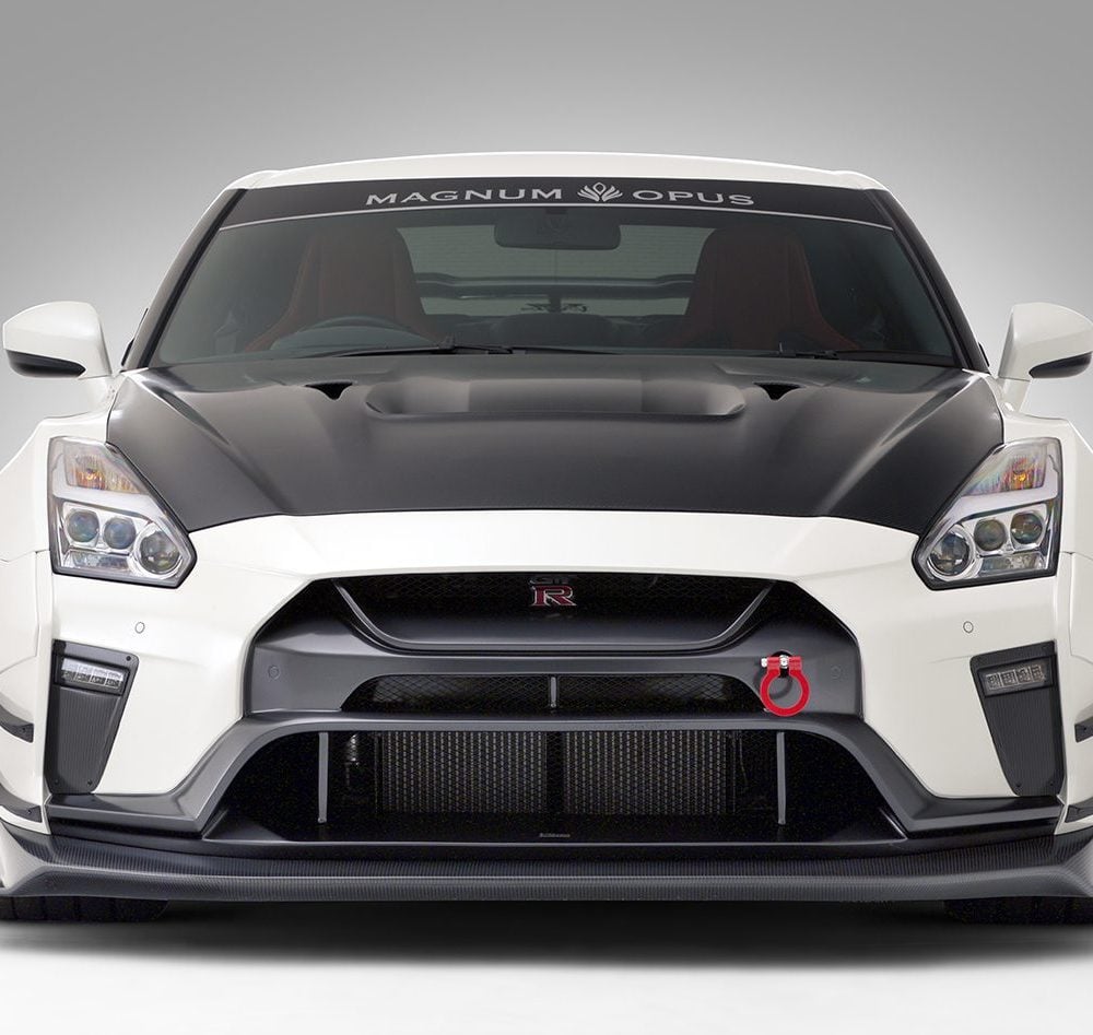 Varis Magnum Opus Cooling Bonnet Hood for EBA-R35 Nissan GT-R