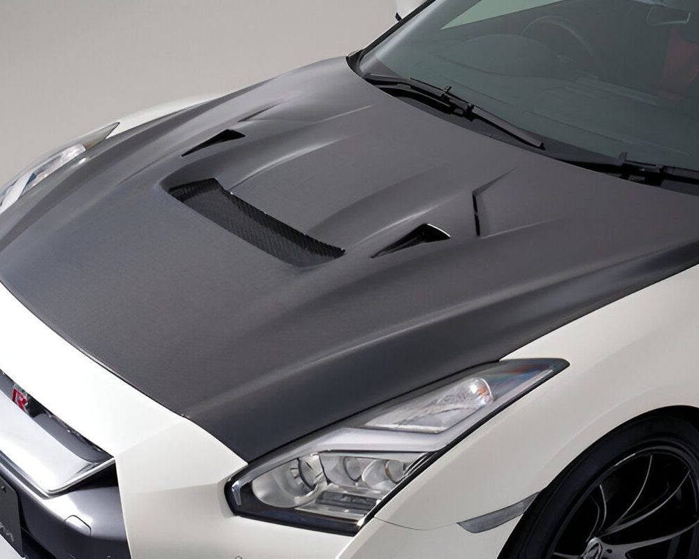 Varis Magnum Opus Cooling Bonnet Hood for EBA-R35 Nissan GT-R 