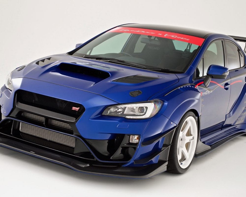 スバルWRX　VA型 VARISフェンダー Varis Double Canard Set (for Widebody) for VA Subaru WRX / STI