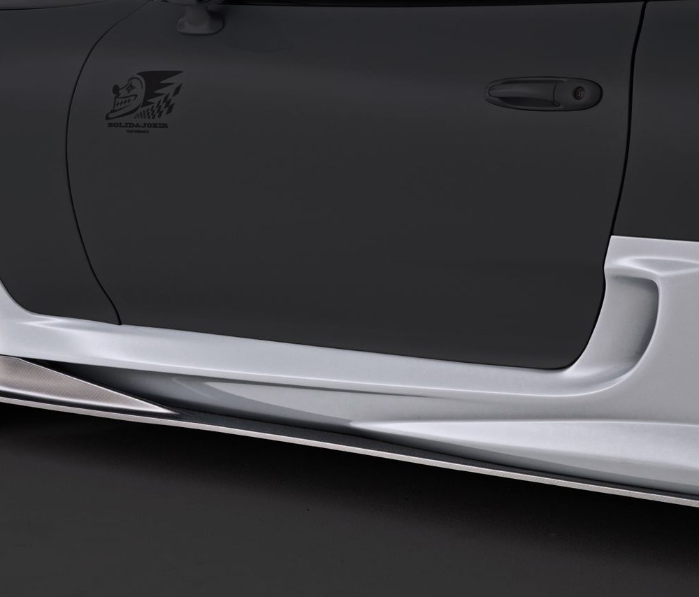 Solid & Joker Side Skirt and Underboard Set for JZA80 Toyota Supra