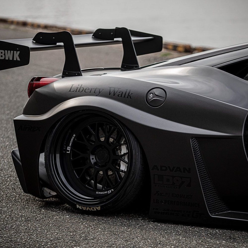 Ferrari 458 Spoiler by Liberty Walk | Bulletproof Automotive