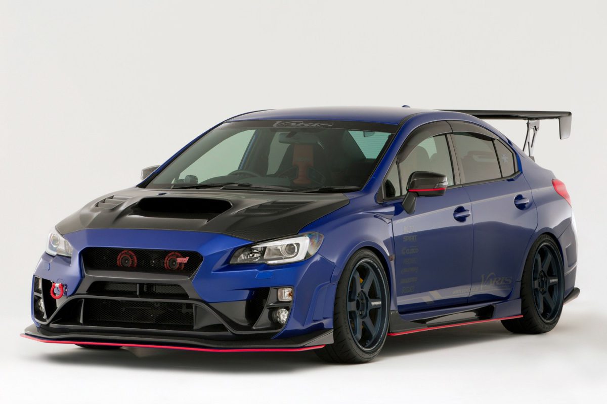 スバルWRX　VA型 VARISフェンダー Varis Front Wide Fender Set (for Varis Arising II front bumper