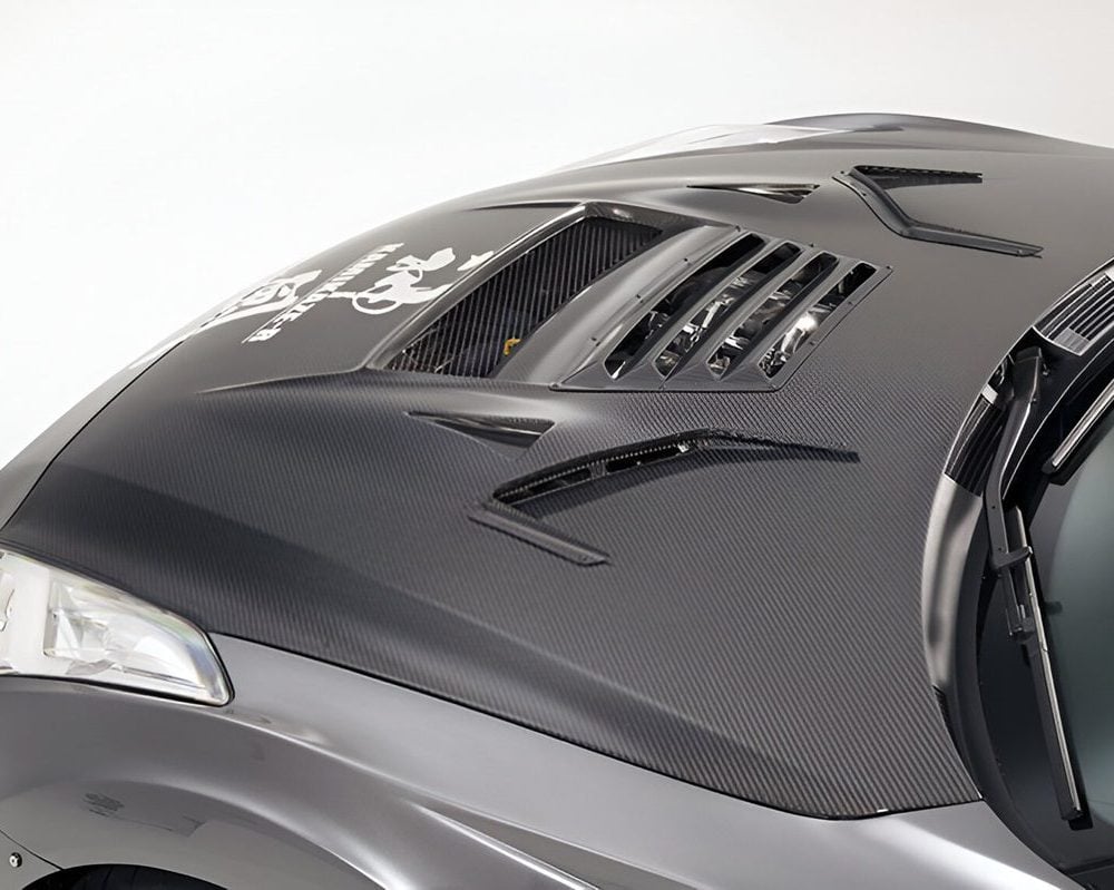 Varis KAMIKAZE-R Super Sonic Ver.2 Cooling Bonnet Hood for CBA-R35 / DBA-R35 Nissan GT-R