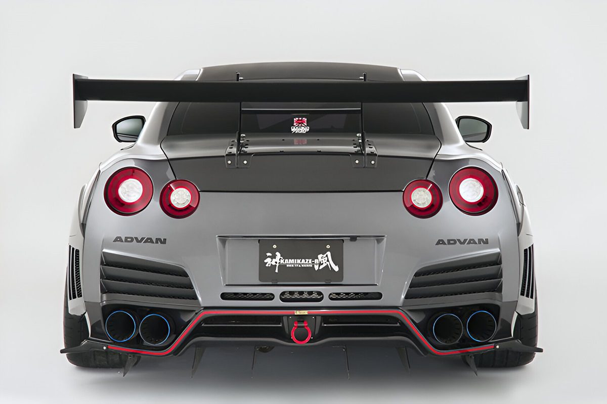 Varis Rear Wide Fender Air Shroud (for KAMIKAZE-R Super Sonic Ver