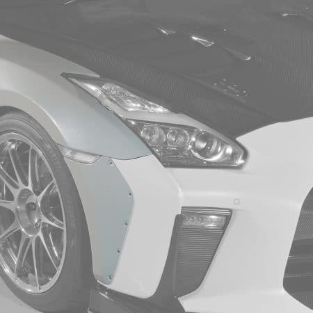 Top Secret Type 3 Front Wide Fenders for R35 Nissan GT-R (2008-2023)