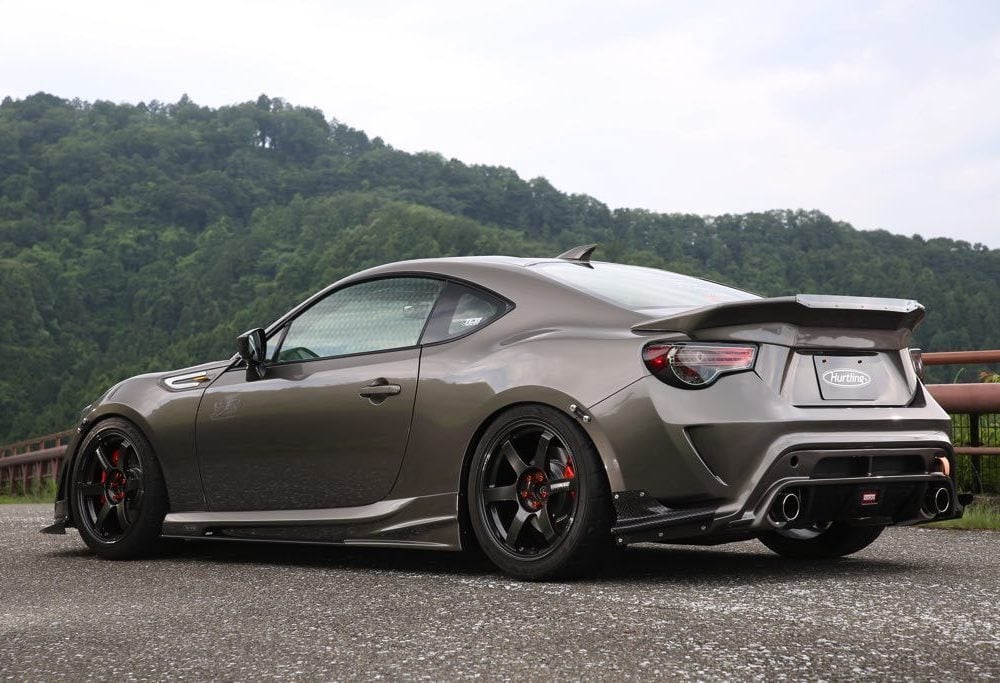 Solid &amp; Joker Rear Bumper and Rear Skirt for Scion FR-S &frasl; ZC6
