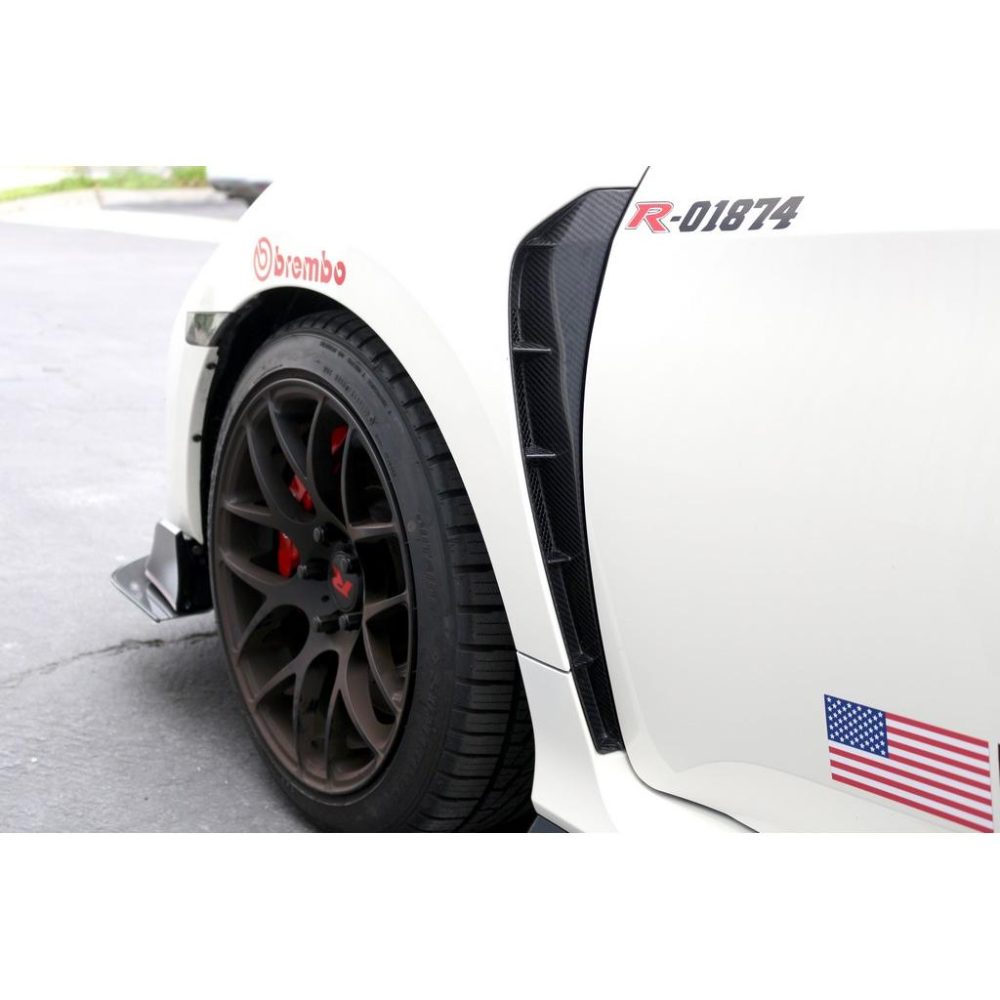 APR Performance Carbon Fiber Fender Vents for FK8 Honda Civic Type R