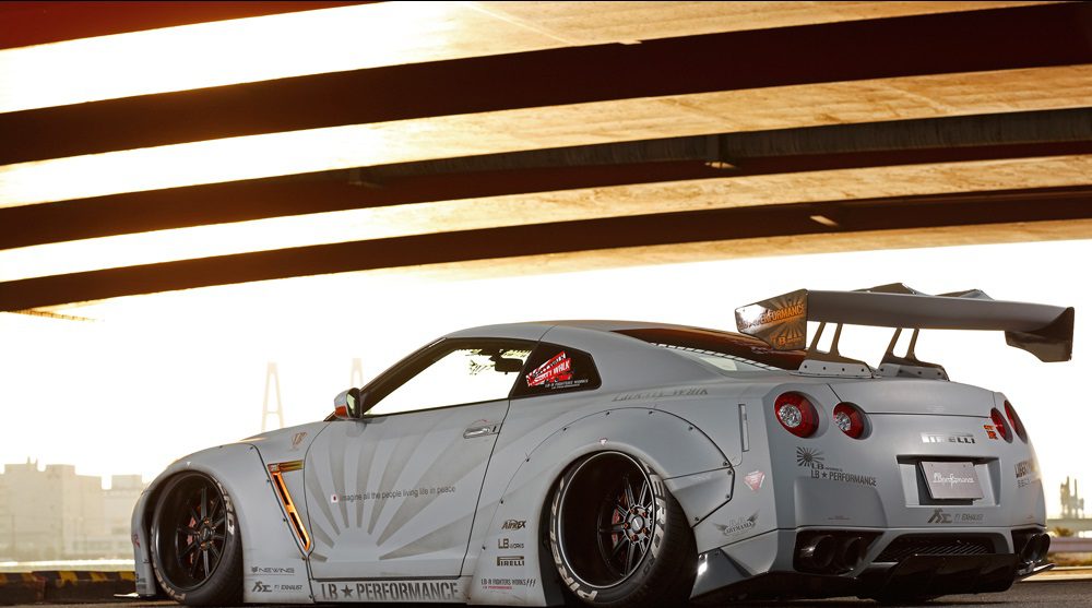 Liberty Walk LB-WORKS Type-I Ver. 1 Rear Wing for R35 Nissan GT-R