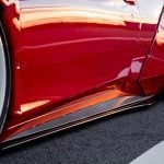 Liberty Walk LB-WORKS Side Diffusers for Ferrari 458 Italia Installed - Close View