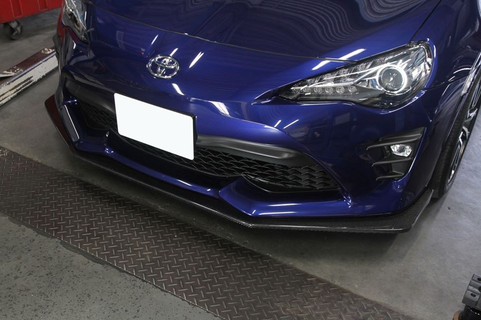 Kansai Service Carbon Front Lip for 2017-19 Toyota 86/FR-S [ZN6