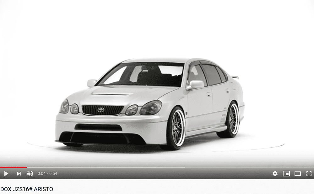 RIDOX FRP Front Under Lip for 1997-2004 LEXUS GS300/ARISTO [JZS161 ...