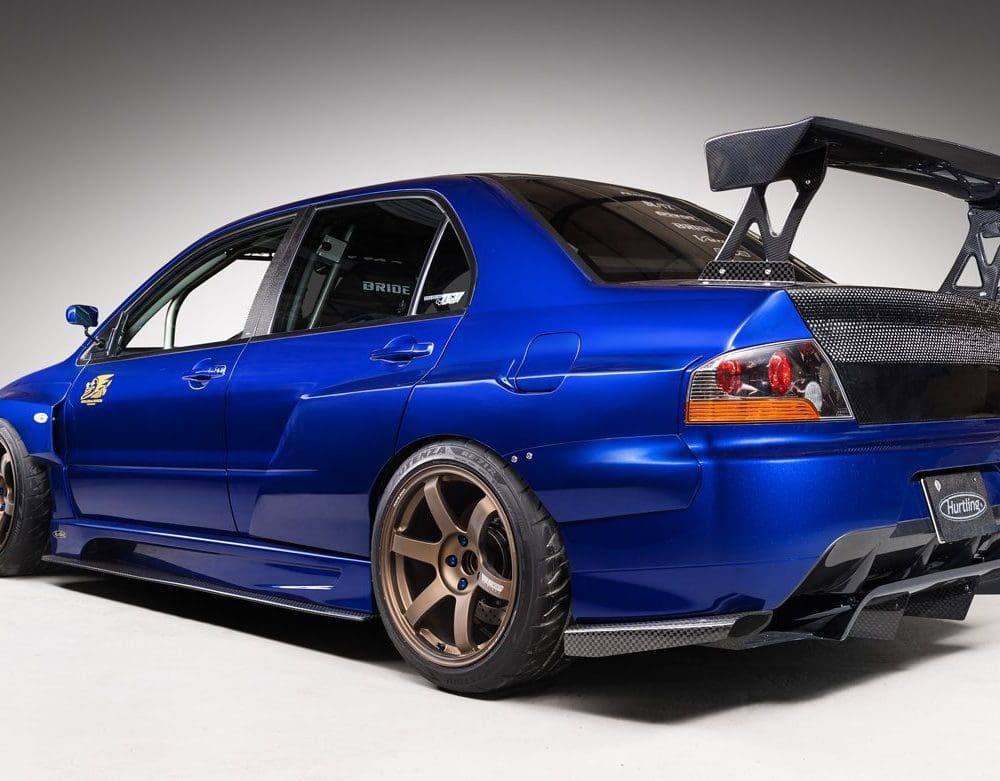 ギズモ88① Solid & Joker Widebody 12k Rear Diffuser (Vertical Fin Ver.) for