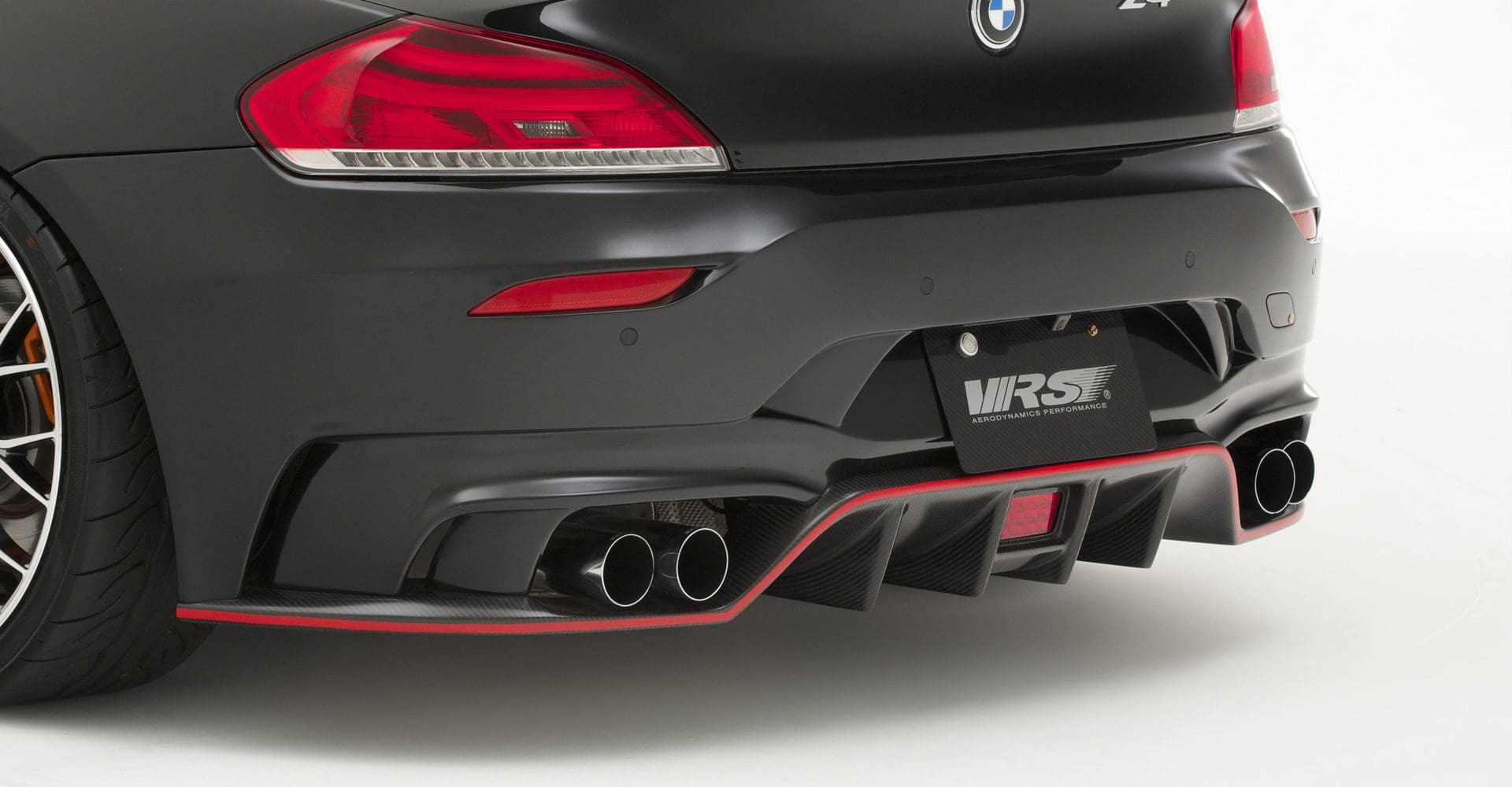VRS Rear Bumper + Diffuser for 2009-16 BMW Z4 M-Sport [E89] VAB-8913 ...