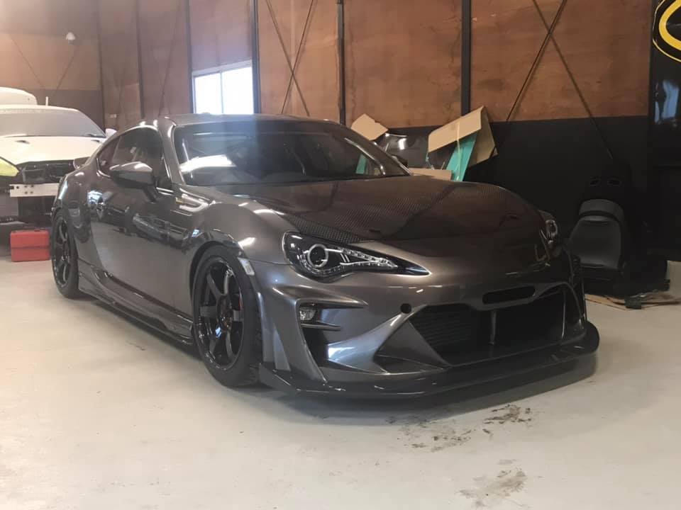 Varis Arising Ii Aero Front Fender V2 For 17 19 Toyota 86 Zn6 Zc6 Vato 112 Bulletproof Automotive