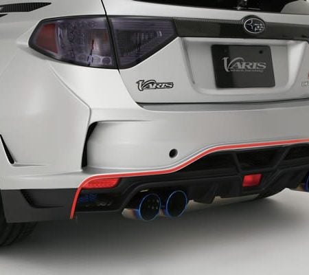 Varis Ultimate Rear Bumper Side Splitter Fin Set for 2008-14 Subaru WRX [GRB] VASU-180