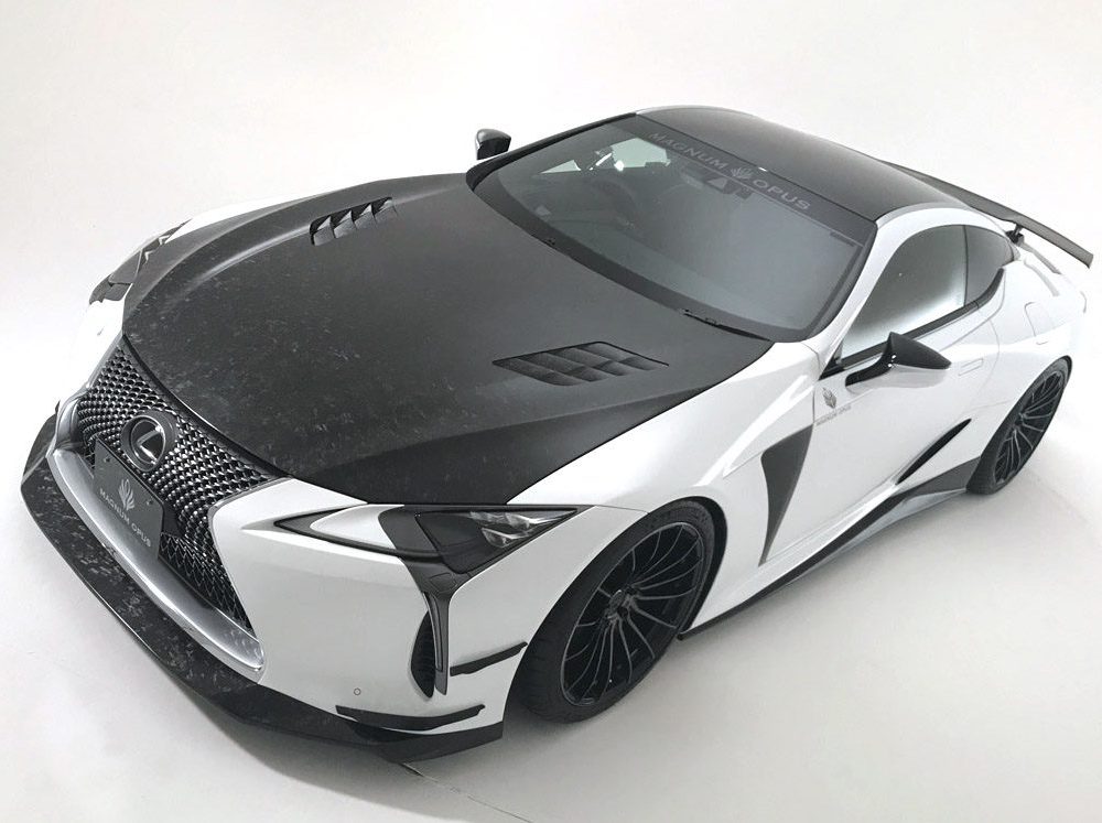 Varis Magnum Opus Cooling (Hood) for 201719 Lexus LC500 [Z100] VBLE103 Bulletproof