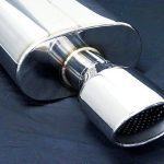 Artisan Spirits Rear Piece Muffler (Dual pipe, Single Exit with Silencer)-0