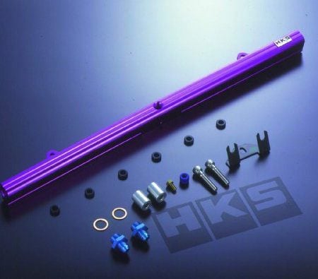HKS Fuel Rail Upgrade Kit; For Top Feed Injectors; For 680cc / 1000cc Top Feed Injectors for 1993-2002 Toyota Supra [JZA80] 1407-RT004