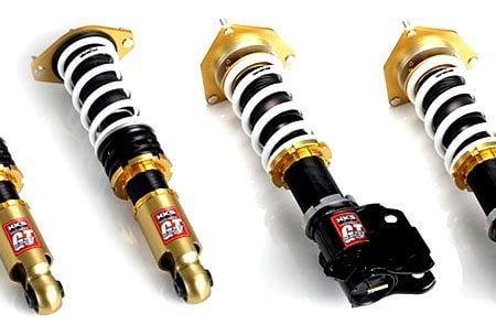 HKS Hipermax 4 GT Coilovers for 2000-05 Subaru WRX [GDB] 80230-AF002