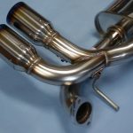 HKS Legamax Exhaust; Dual Rear Section Exhaust-0