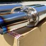 HKS Legamax Exhaust, Full Dual, Polished SUS304 Stainless Steel-0
