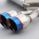 Kuhl Version 2 Heat Blue Slash Tip 4 Tail Muffler for 2011-20