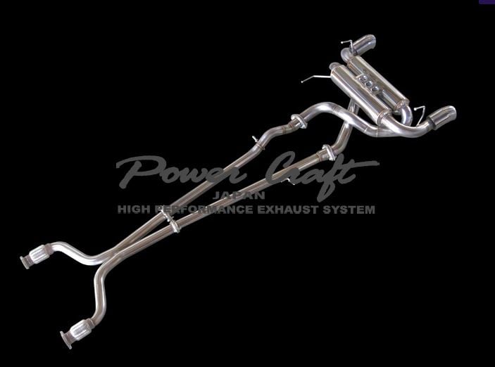 Powercraft Tornado Exhaust Full Dual System, Z Challenge Spec-0