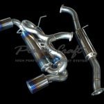 Powercraft Tornado Exhaust Muffler SUS & Titanium, Dual Type-0