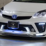 Tommykaira Front Spoiler Type I (with LED on the center, FRP + Wet Carbon, not coated)-0