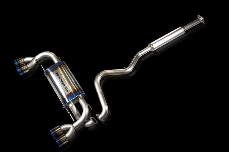 Tommykaira Premium 01TR Heat Blue Titan 100Φ HardSystem 4Pipes-0