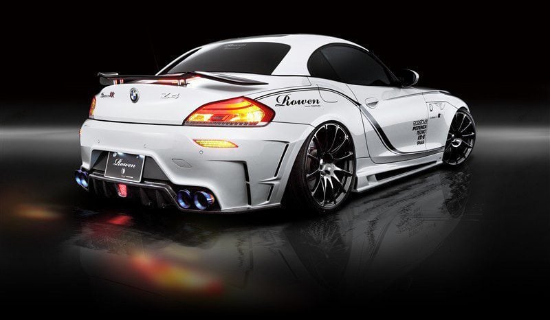 Rowen Rear Bumper, FRP + Carbon-0