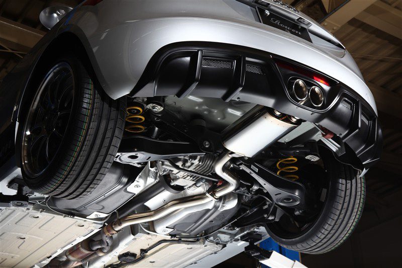 Tommykaira Rear Diffuser + Center Muffler Set for 2.0 Quattro or 1.8FF-0