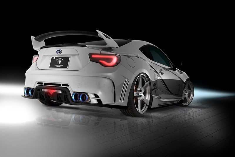 Rowen Rear Wing (FRP, coated) for 2012-16 Toyota 86/Scion FR-S
