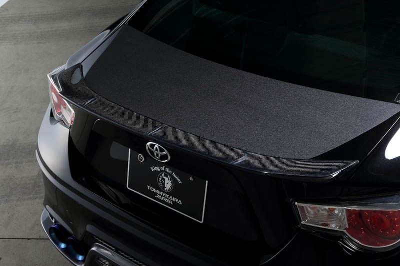 Tommykaira Trunk Spoiler, Wet Carbon-0
