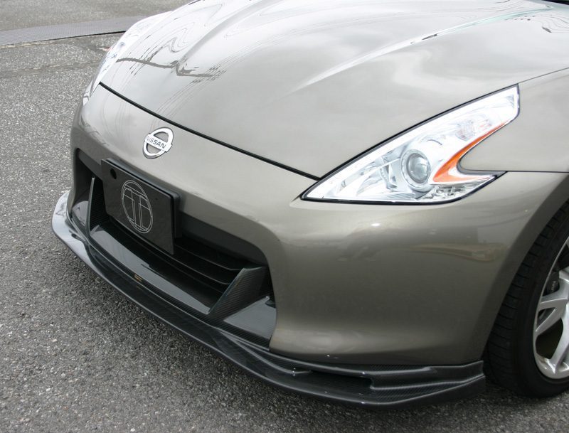 top secret 370z front spoiler
