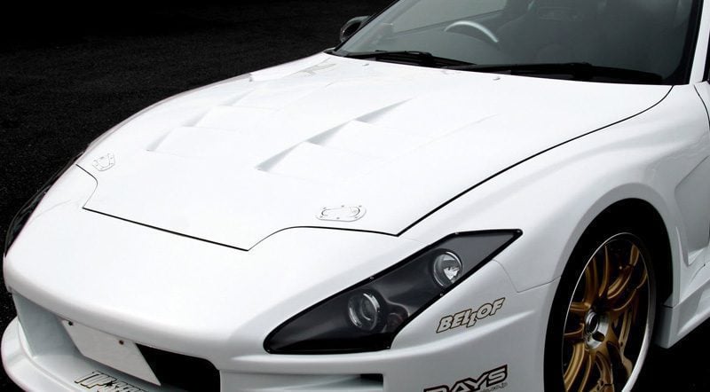 Top Secret Aero Bonnet, Carbon-0